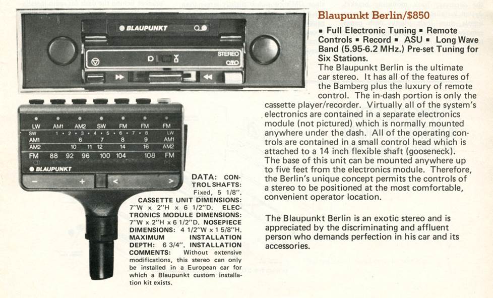 Blaupunkt Berlin
