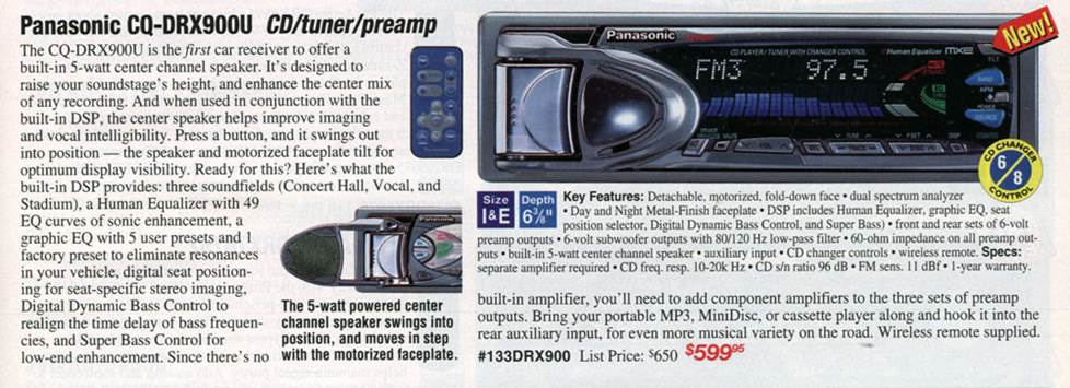 Flip out speaker