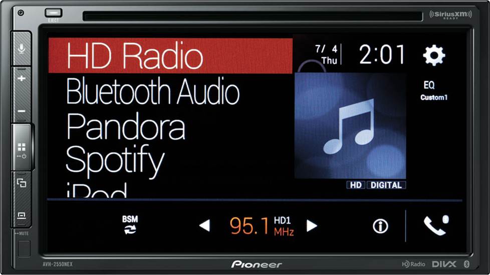 Pioneer DMH-C2550NEX digital media receiver