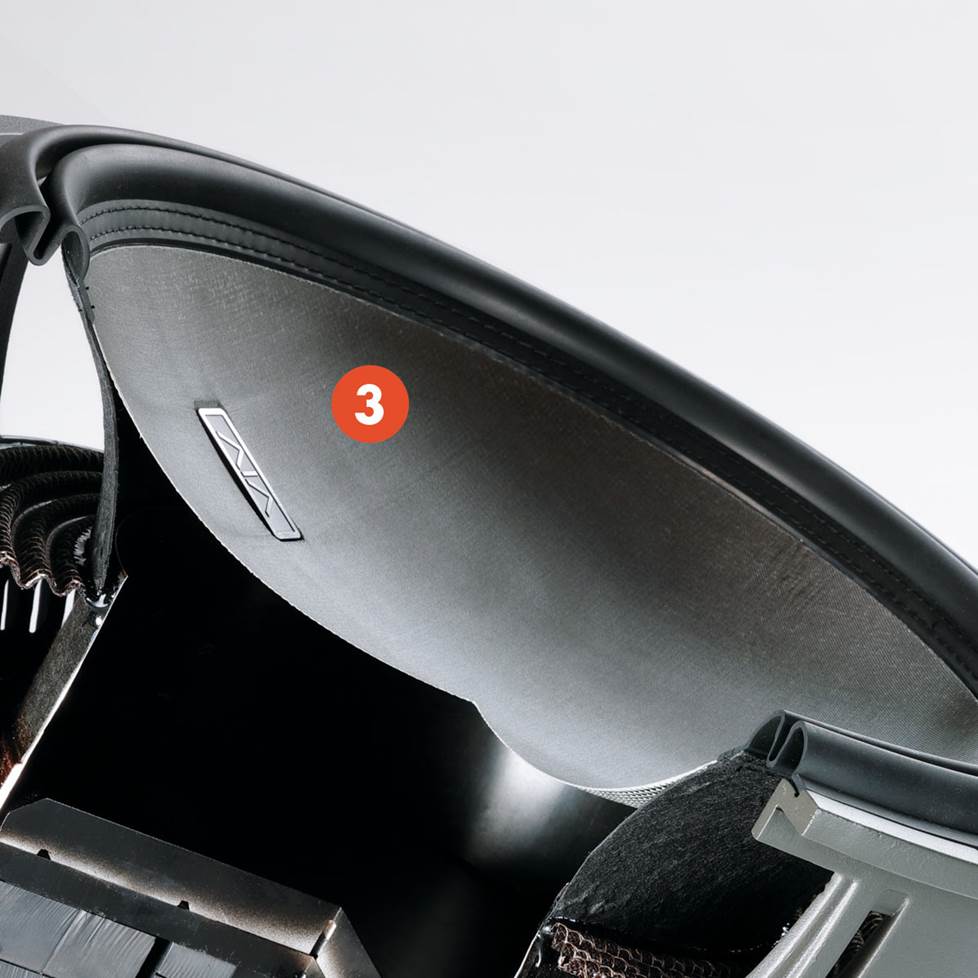Close up of speaker cone