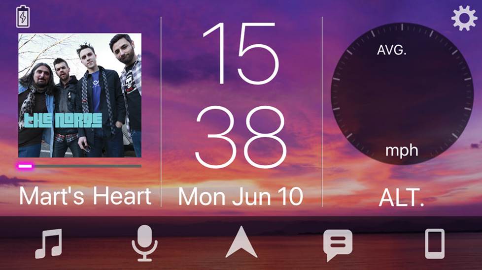 Main screen