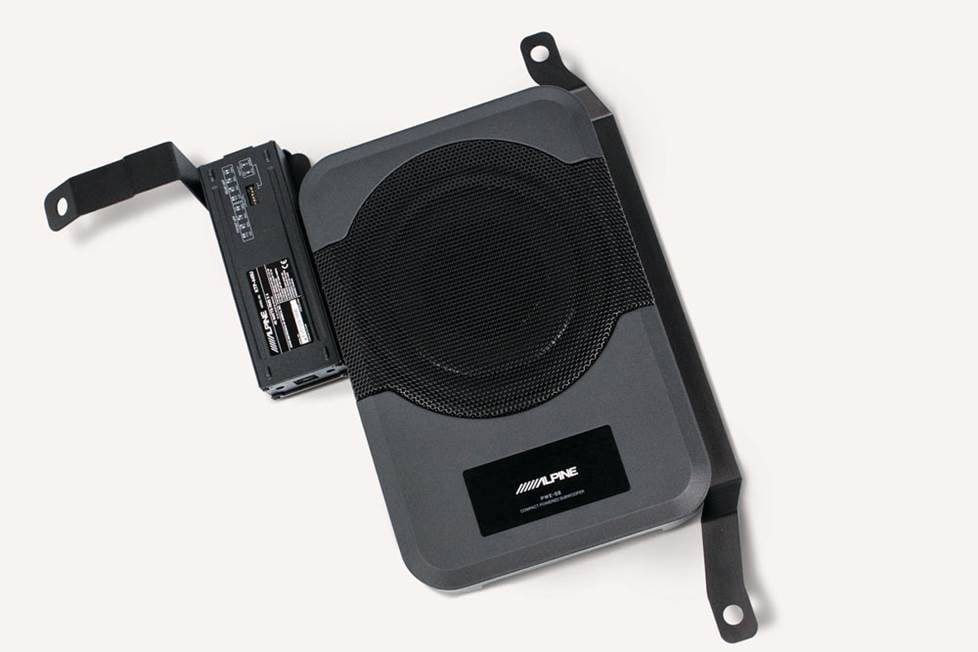 Alpine powered sub and amp