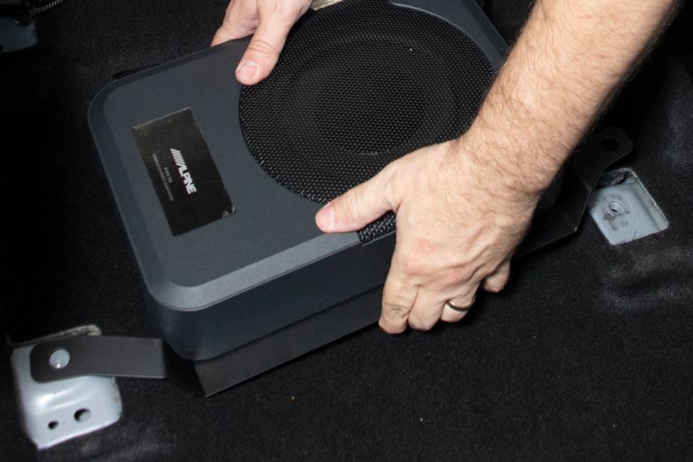 Sub under seat