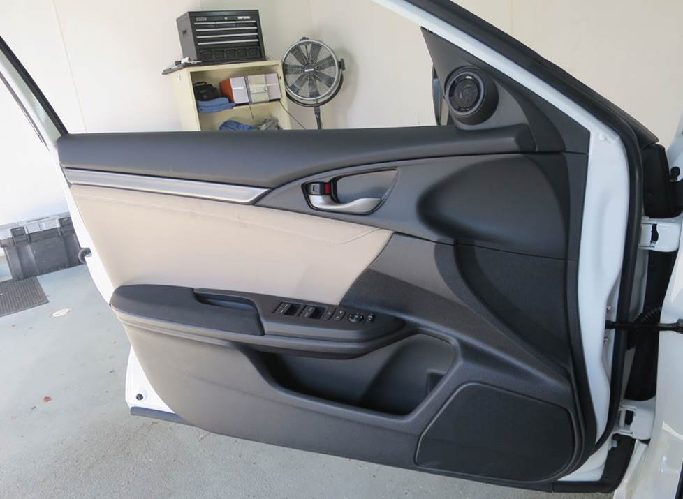 honda civic hatch front door