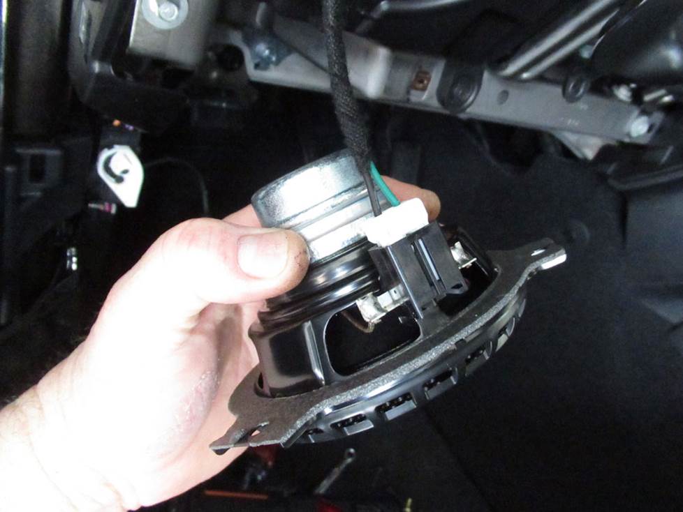 jeep wrangler knee panel speaker