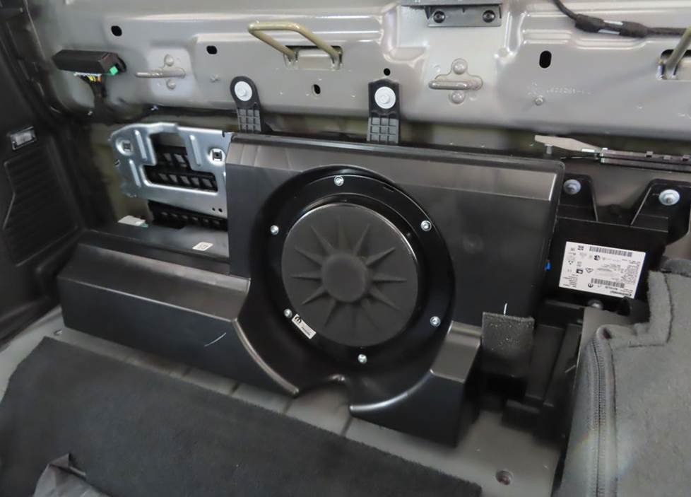 jeep gladiator subwoofer