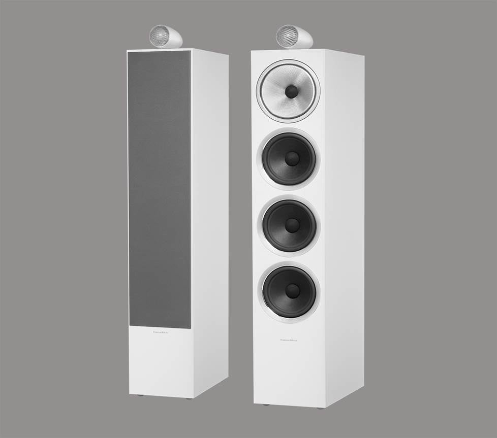 Bowers & Wilkins floor standing speakers