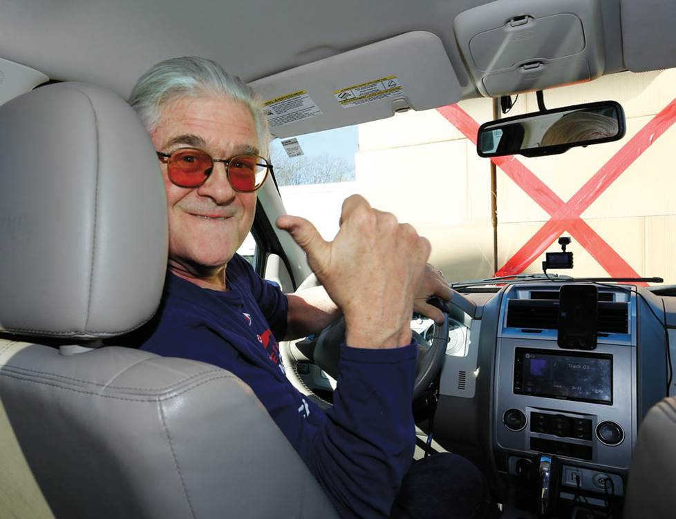 Charlie thumbs up.
