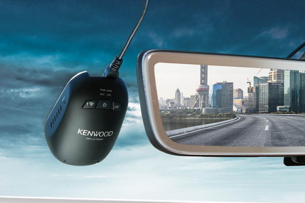 Kenwood DRV-A700WDP camera duo