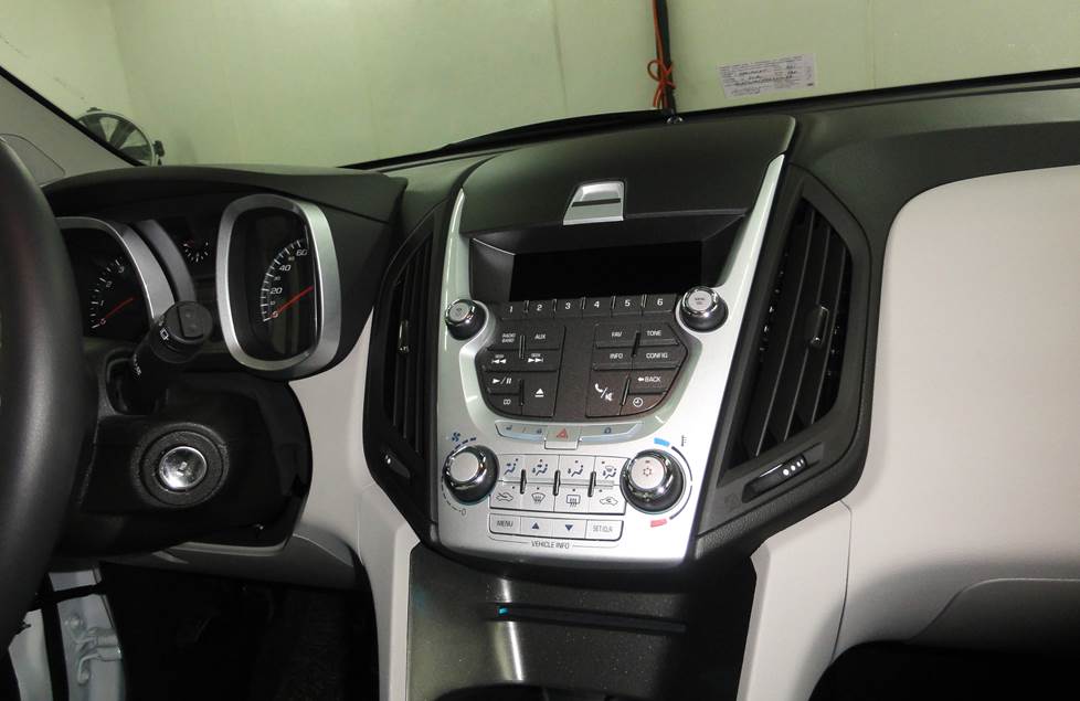 Chevrolet Equinox dash