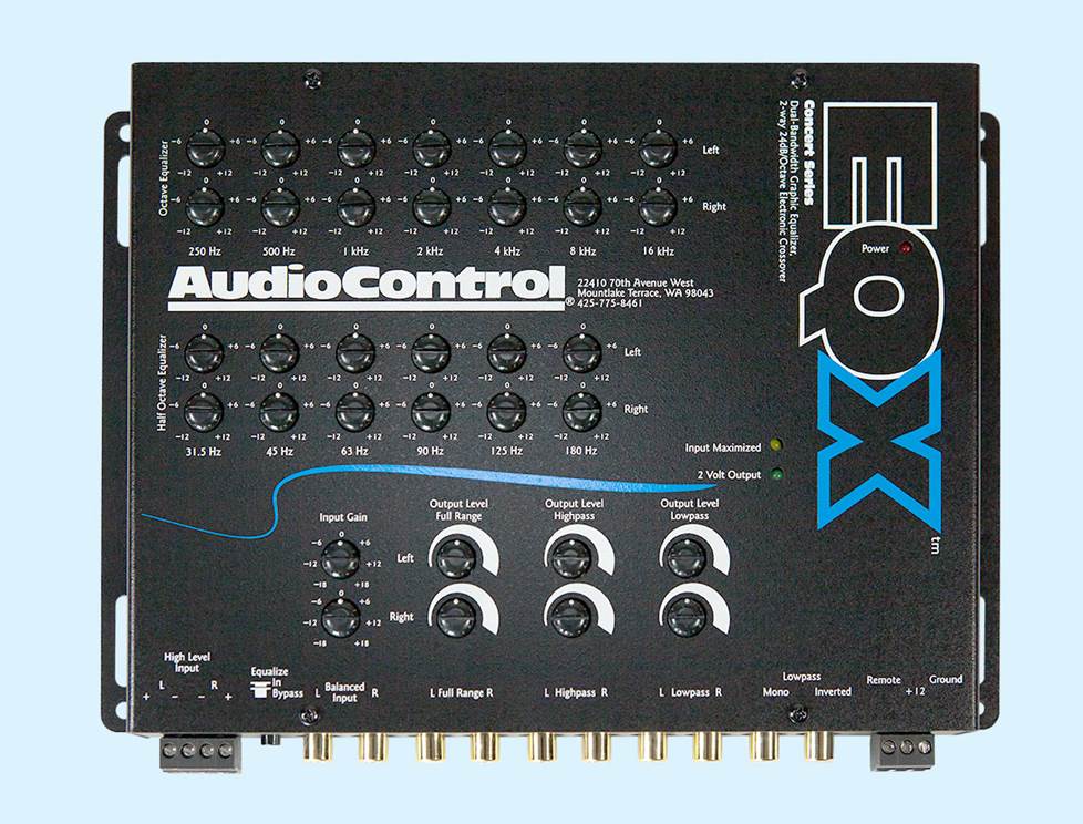 AudioControl EQX