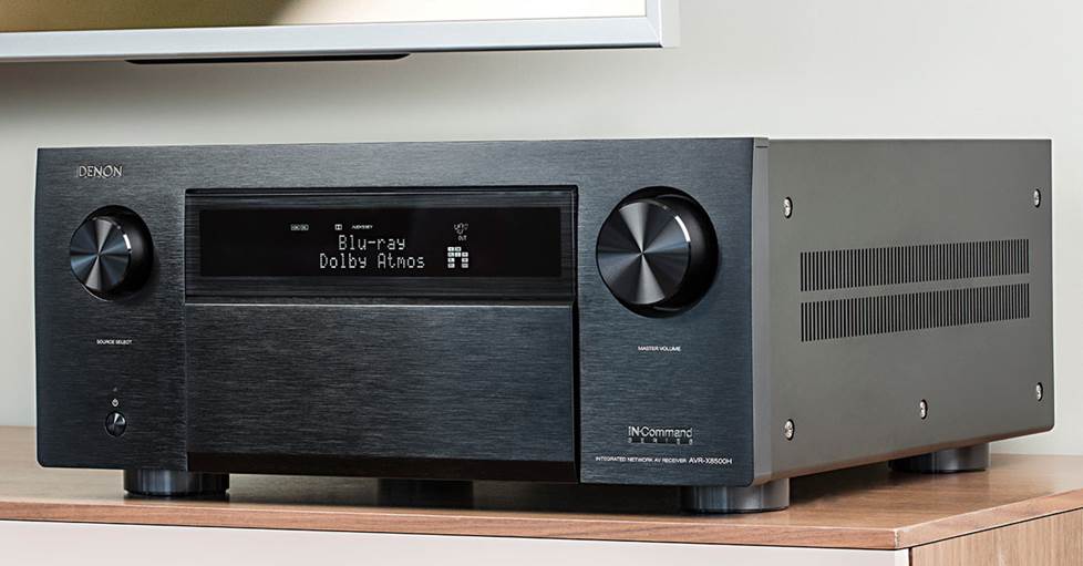 Denon AVR-X8500H 13.2-channel home theater receiver with Wi-Fi®, Dolby Atmos®, Apple® AirPlay® 2, and HEOS
