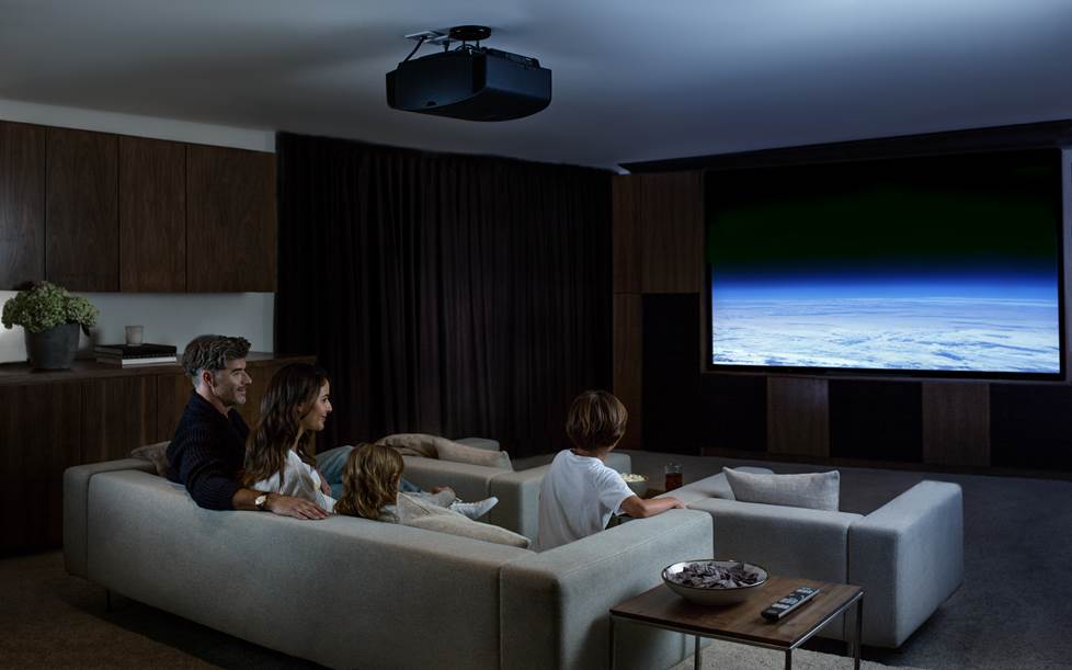 ceiling mounted projector