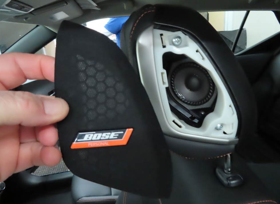 nissan kicks headrest speaker removal