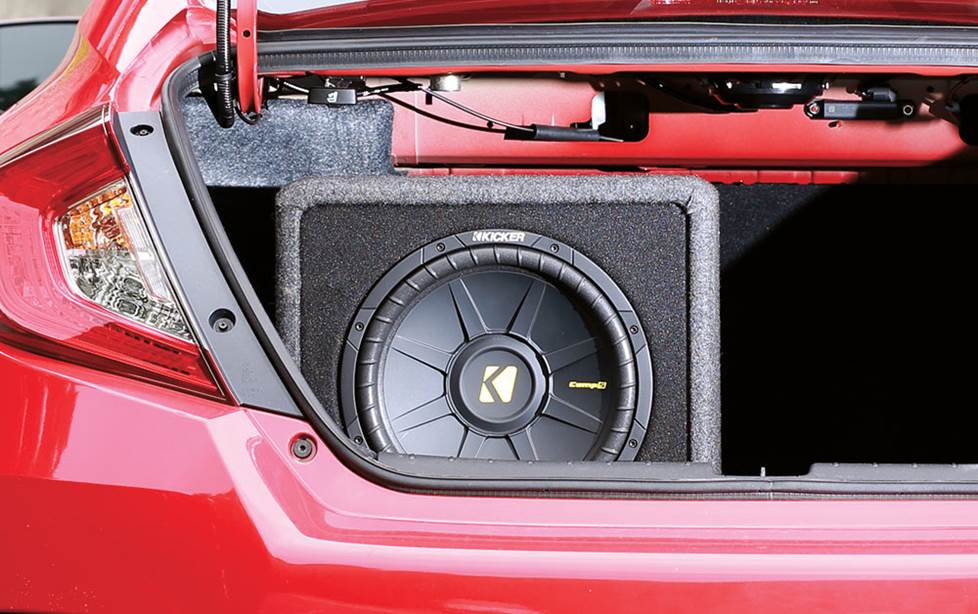 Custom subwoofer box