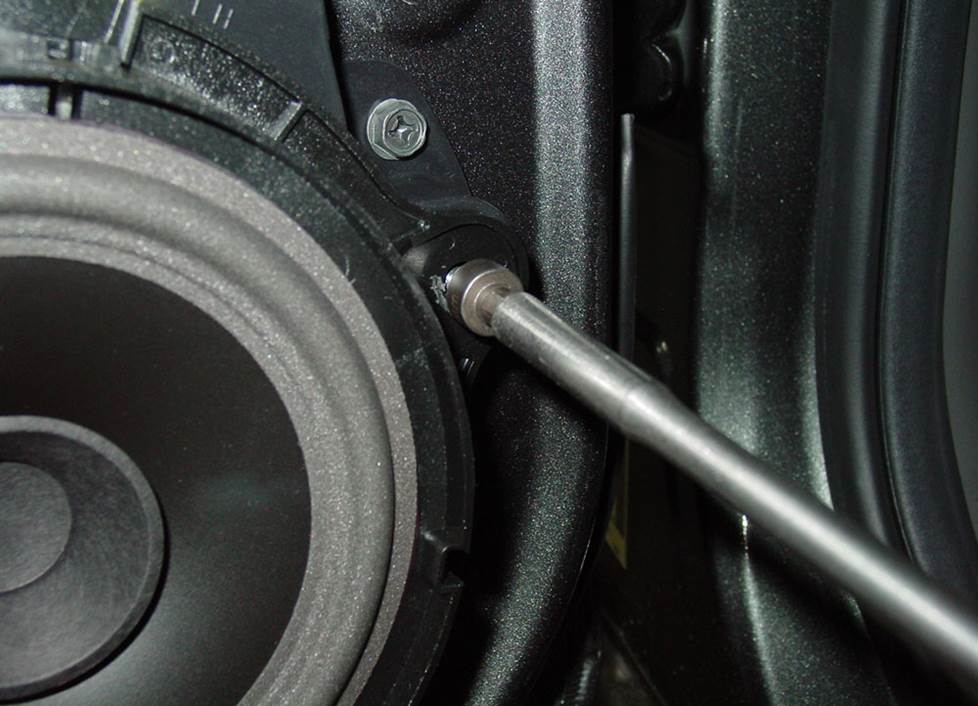 nissan frontier speaker removal