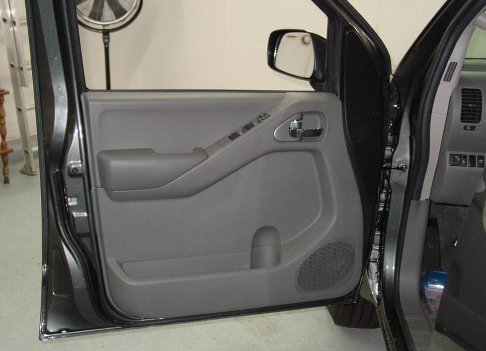 nissan frontier front door speaker replacement