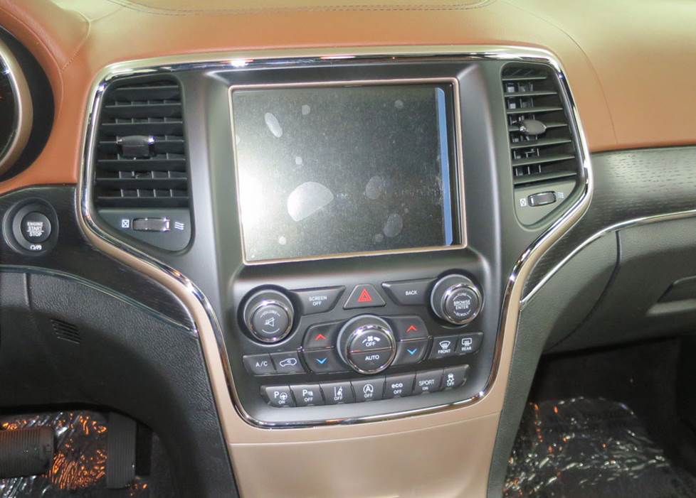 jeep grand cherokee big screen receiver