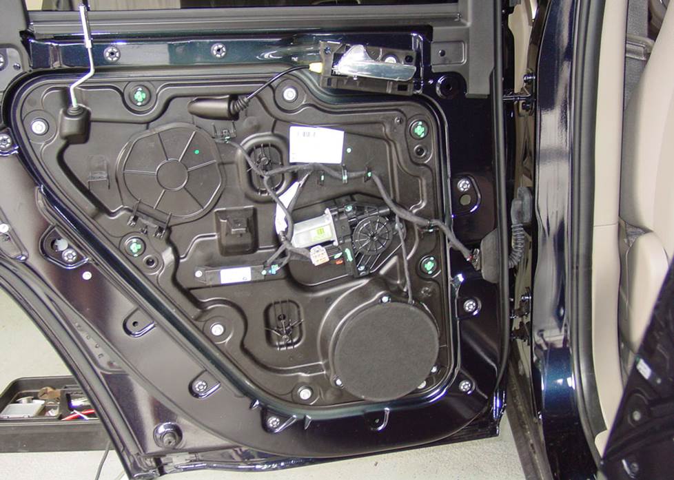 jeep grand cherokee rear door speaker removal