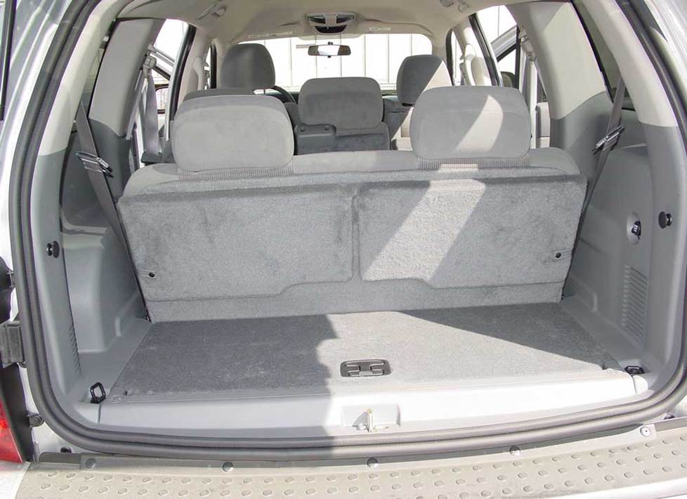dodge durango cargo area