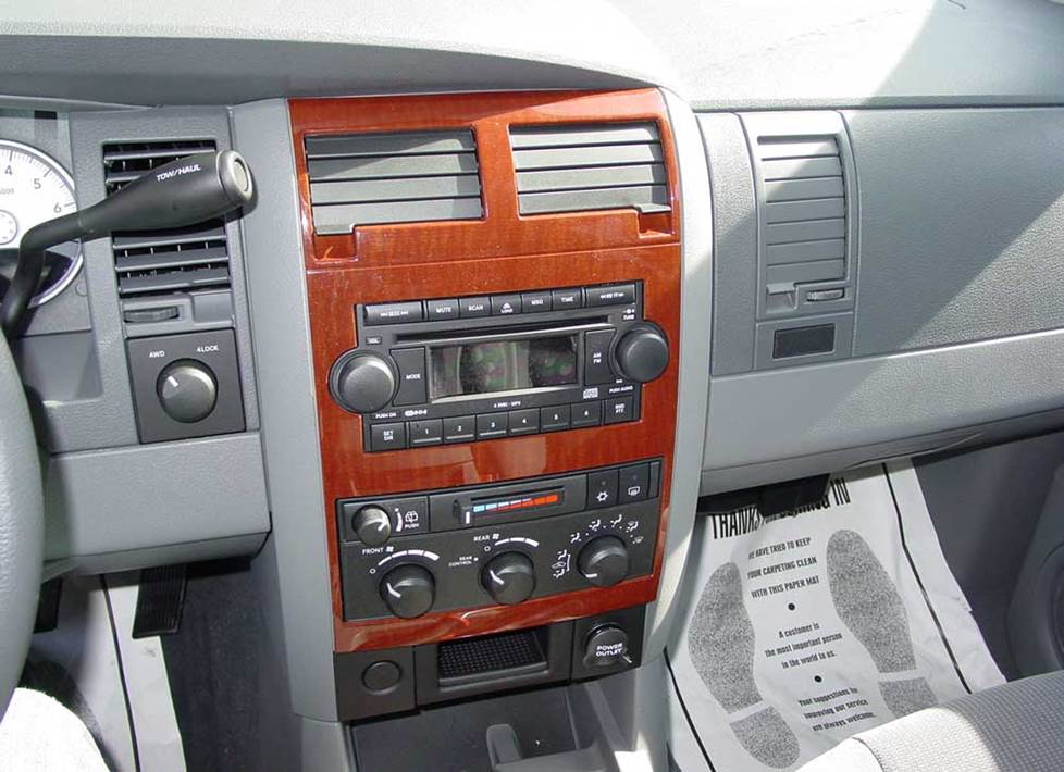 dodge durango base radio