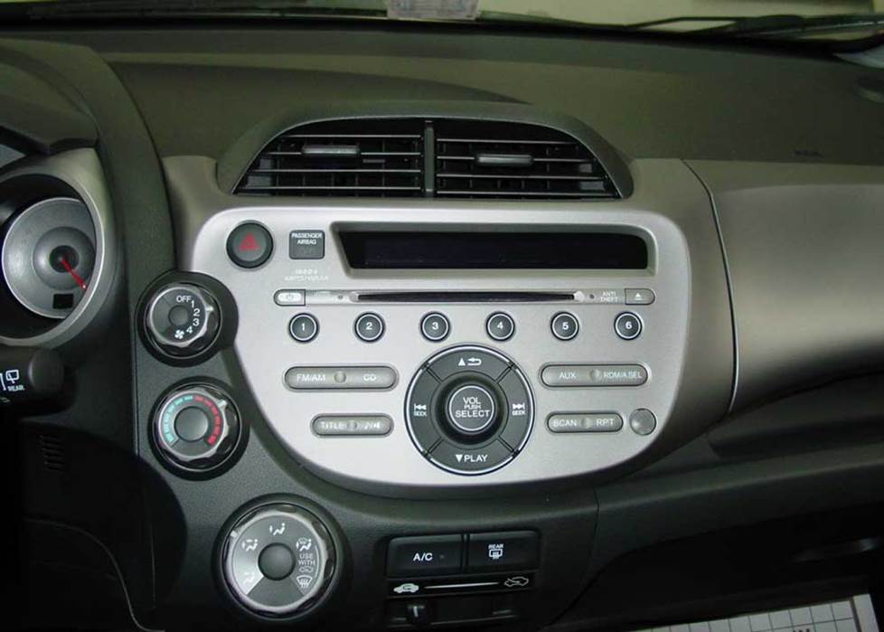 honda fit radio