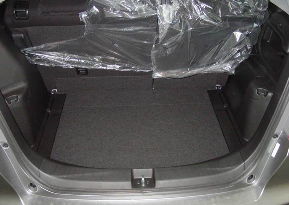 honda fit cargo area