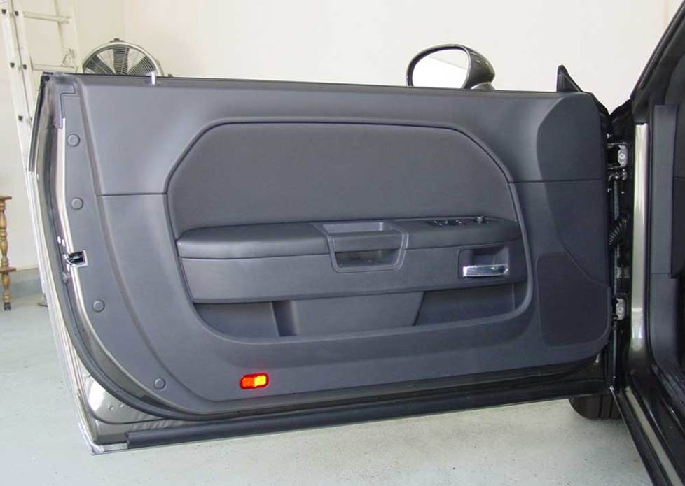 Dodge Challenger front door