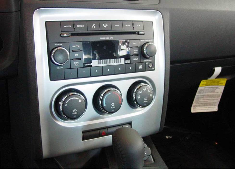 Dodge Challenger receiver
