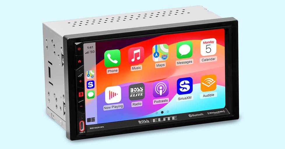 BOSS Audio Elite BE7ACP.WX digital multimedia receiver
