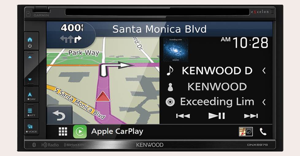 Kenwood Excelon DNX697S navigation receiver