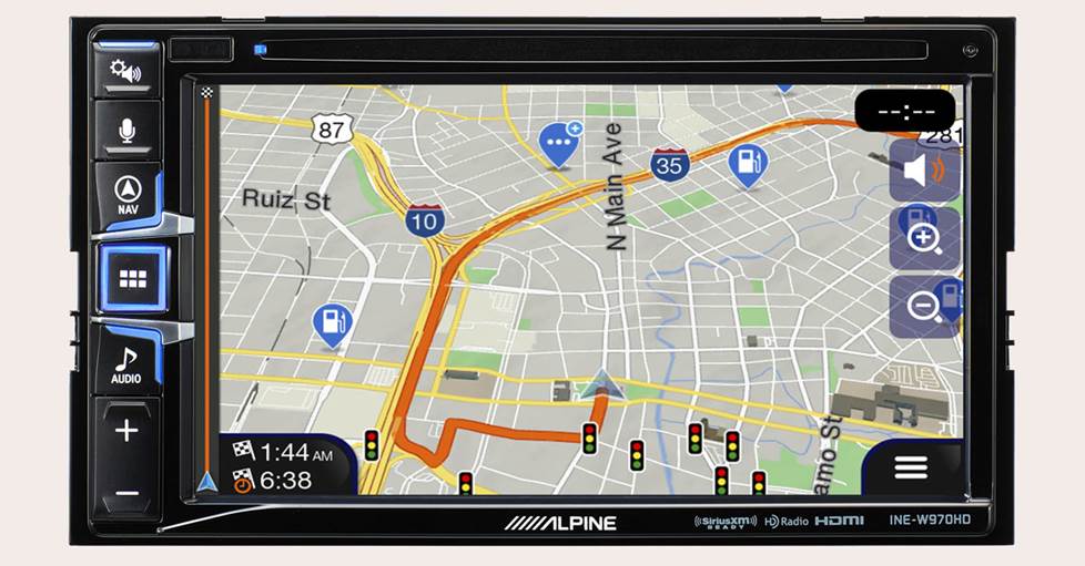 Alpine INE-W970HD navigation receiver