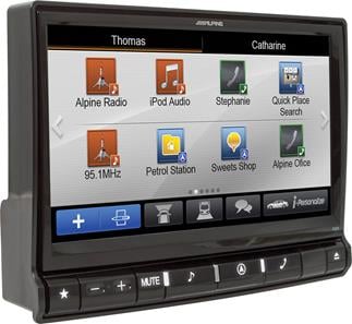 Alpine X009U navigation receiver