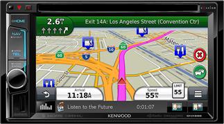 JVC's KW-NT310 navigation/DVD receiver