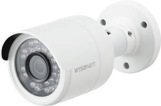 Wisenet weatherproof bullet camera