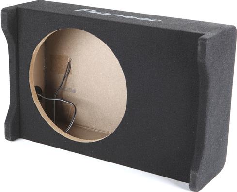 Shallow-mount subwoofer box
