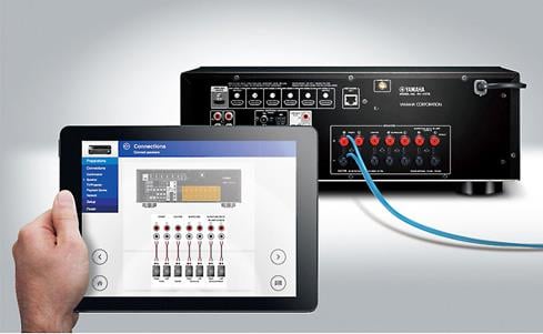 Yamaha's AV Setup Guide for iOS and AndroidT