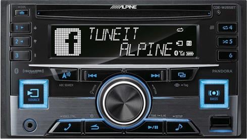 Alpine CDE-W265BT CD receiver