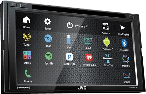 JVC KW-V430BT DVD receiver