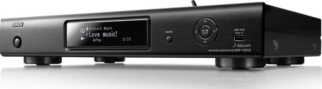 Denon DNP-720AE network music player with Apple AirPlay
