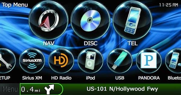 Kenwood Excelon DNX9990HD controls