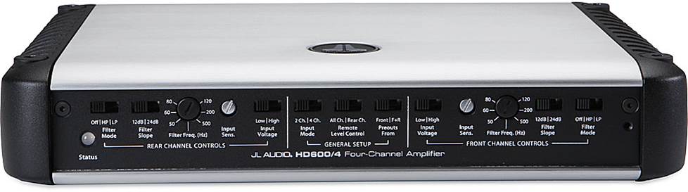 JL Audio's HD600/4 4-channel car amplifier