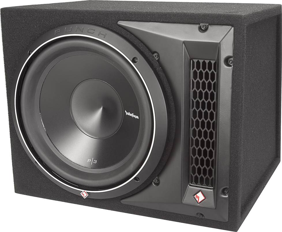 Rockford Fosgate P3-1X12 ported box and 12" sub