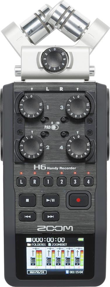Zoom H6 digital audio recorder