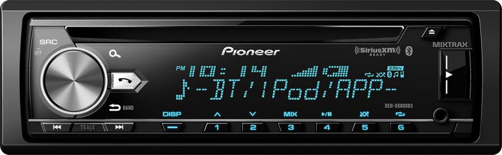 PIoneer DEH-X6800S CD receiver