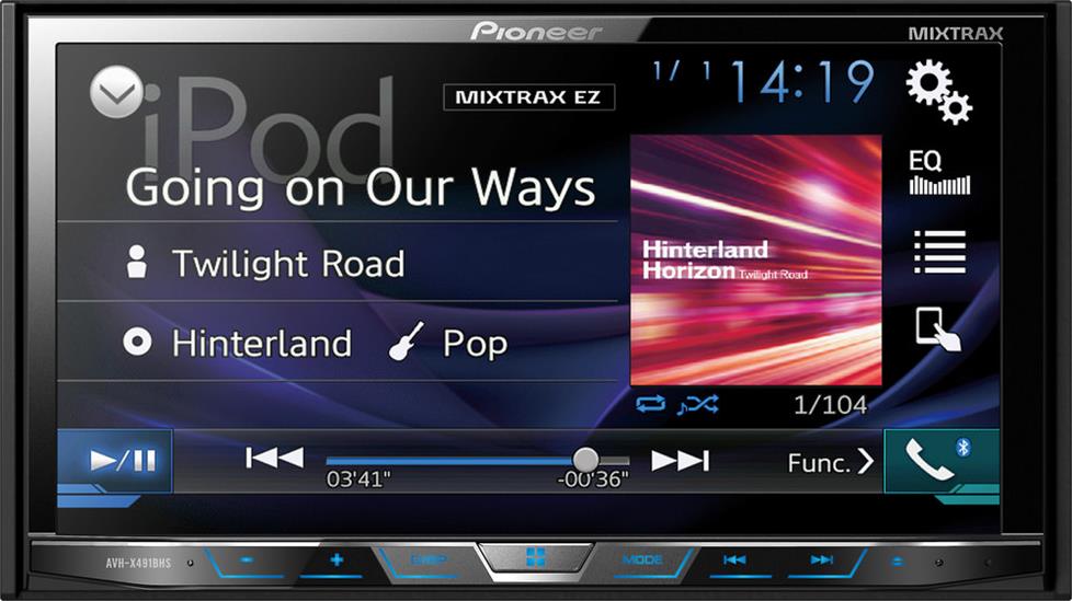 Pioneer AVH-X491BHS DVD receiver