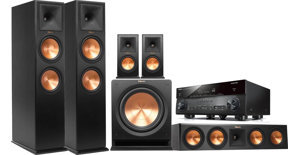 Large surround sound speaker system