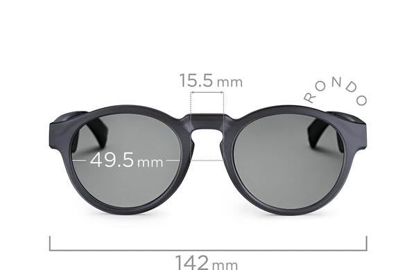Bose Frames dimensions