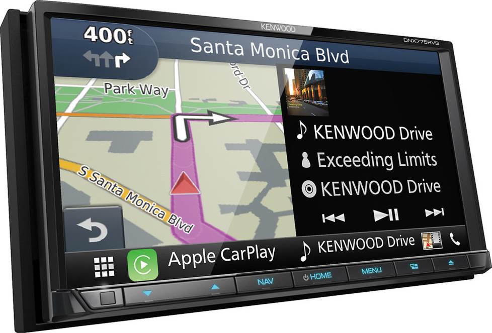 Kenwood DNX775RVS navigation receiver