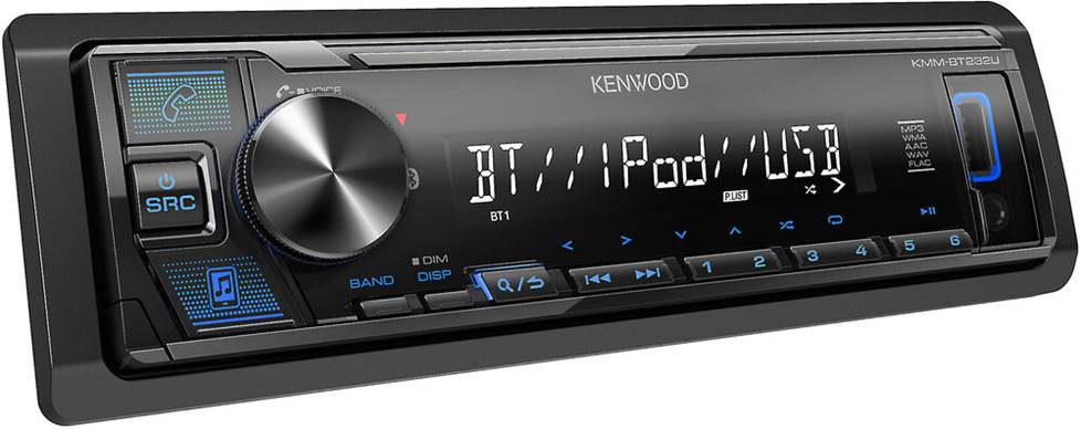 Kenwood KMM-BT232U digital media receiver